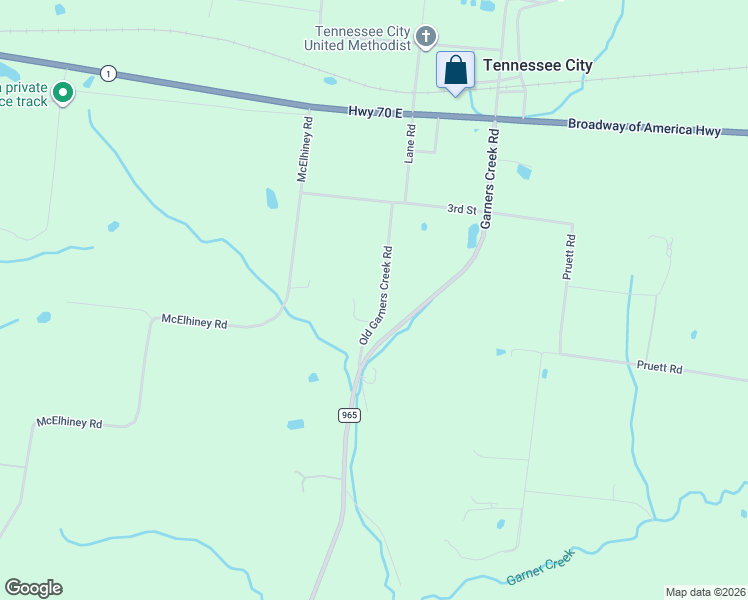map of restaurants, bars, coffee shops, grocery stores, and more near 170 Old Garners Creek Road in Dickson