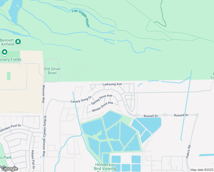 map of restaurants, bars, coffee shops, grocery stores, and more near 447 Blue Lark Drive in Henderson