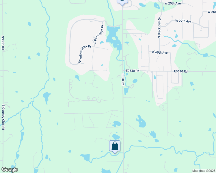 map of restaurants, bars, coffee shops, grocery stores, and more near 3624-3698 West Deer Crossing Drive in Stillwater