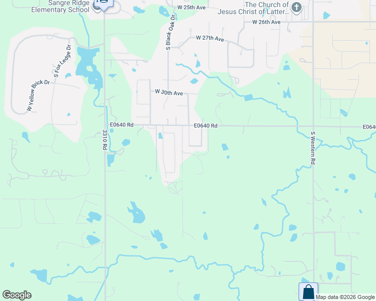 map of restaurants, bars, coffee shops, grocery stores, and more near 3228 South Saddle Rock Road in Stillwater