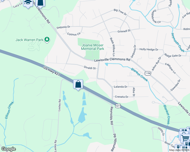 map of restaurants, bars, coffee shops, grocery stores, and more near 788 Reynolds Road in Lewisville