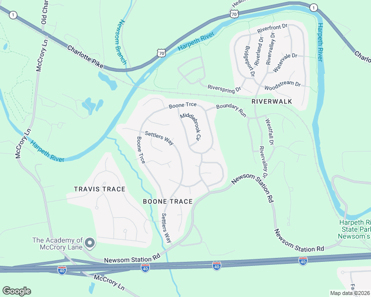 map of restaurants, bars, coffee shops, grocery stores, and more near 8216 Boone Trce in Nashville