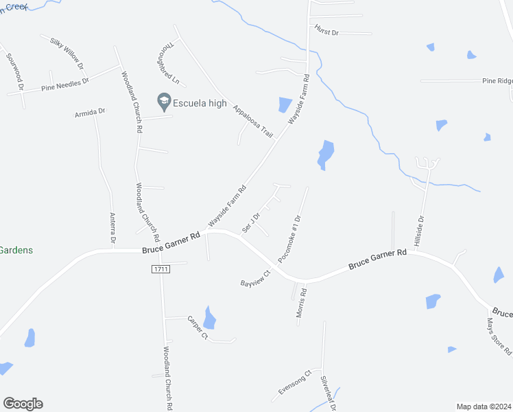 map of restaurants, bars, coffee shops, grocery stores, and more near 1199 Ser J Drive in Franklinton