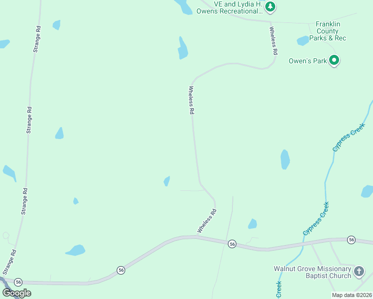 map of restaurants, bars, coffee shops, grocery stores, and more near 251 Wheless Road in Louisburg