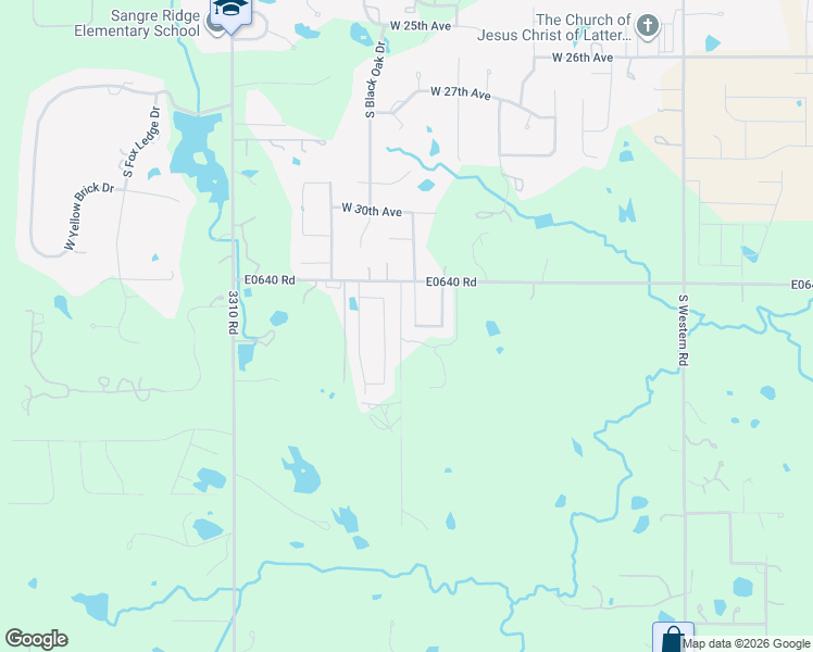 map of restaurants, bars, coffee shops, grocery stores, and more near 3228 South Saddle Rock Road in Stillwater