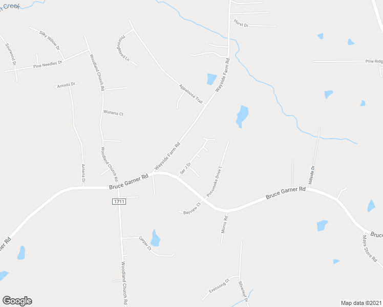 map of restaurants, bars, coffee shops, grocery stores, and more near 1205 Ser J Drive in Franklinton