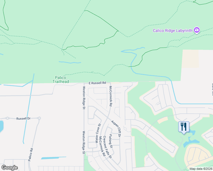 map of restaurants, bars, coffee shops, grocery stores, and more near 172 Rolling Cove Avenue in Henderson