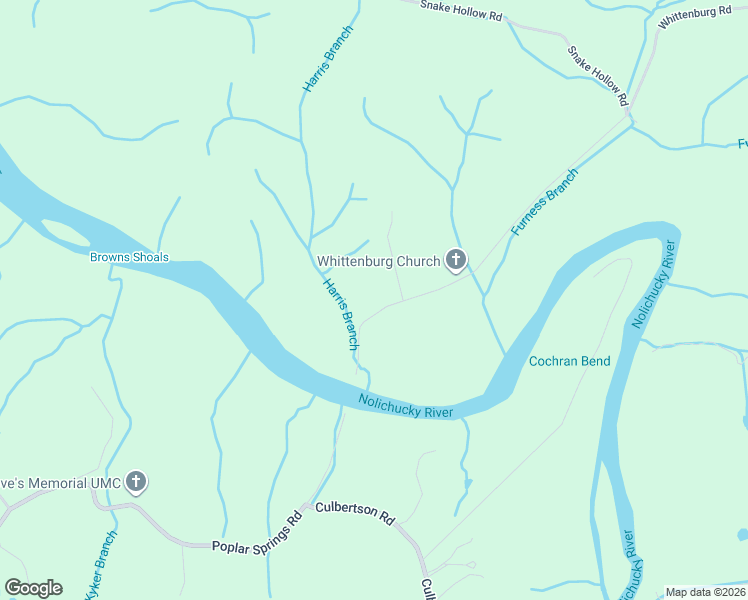 map of restaurants, bars, coffee shops, grocery stores, and more near 1283-1445 Whittenburg Rd in Greeneville