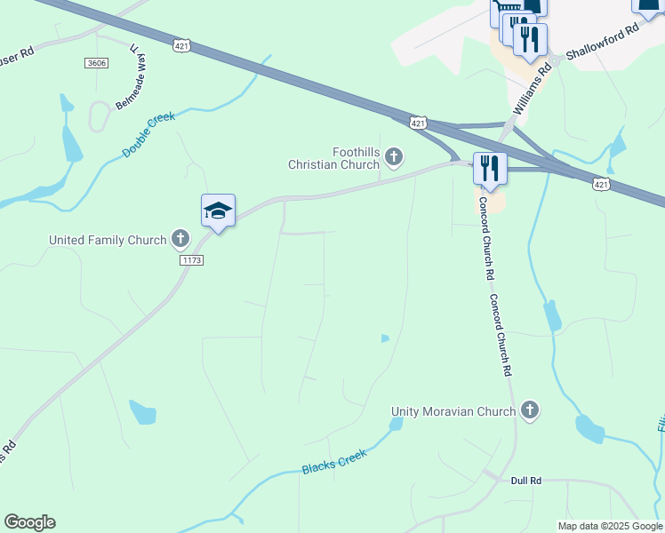 map of restaurants, bars, coffee shops, grocery stores, and more near 1201 Roller Mill Court in Lewisville