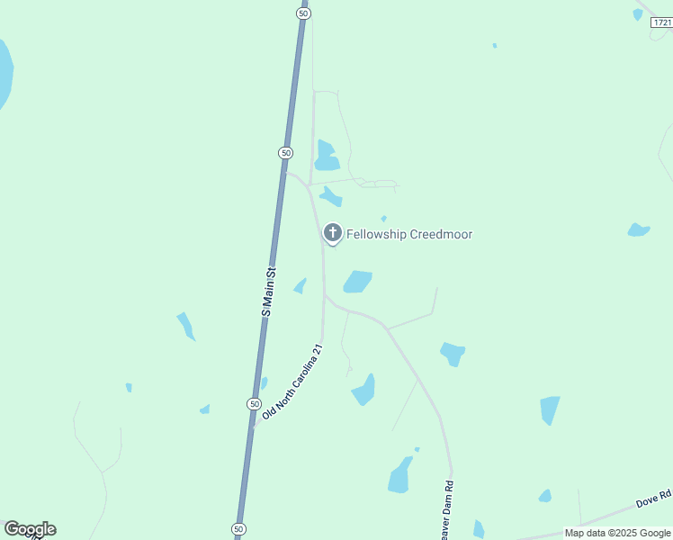 map of restaurants, bars, coffee shops, grocery stores, and more near 1200 Beaver Dam Road in Creedmoor
