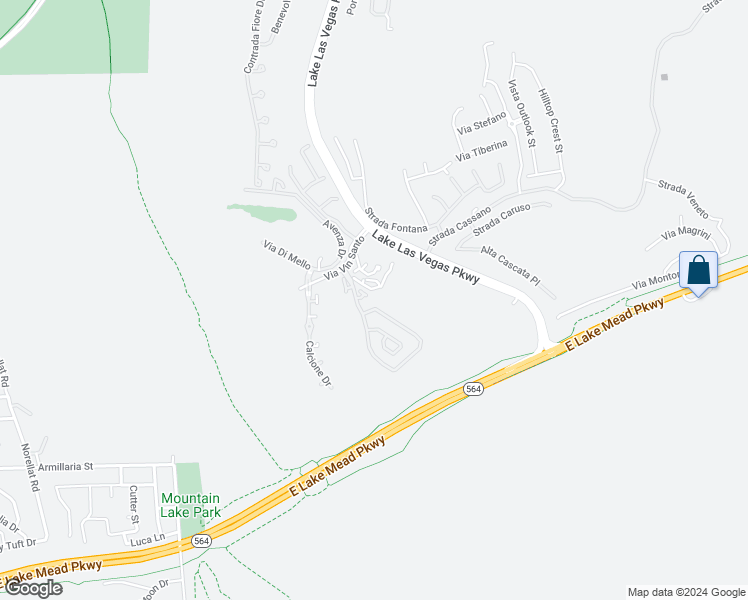 map of restaurants, bars, coffee shops, grocery stores, and more near 1091 Casa Palermo Circle in Henderson