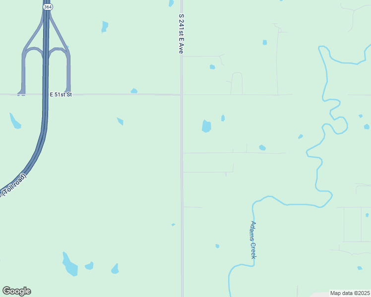 map of restaurants, bars, coffee shops, grocery stores, and more near 24106 54th Street in Broken Arrow