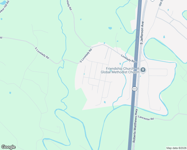 map of restaurants, bars, coffee shops, grocery stores, and more near 298 South Lovelady Road in Cookeville