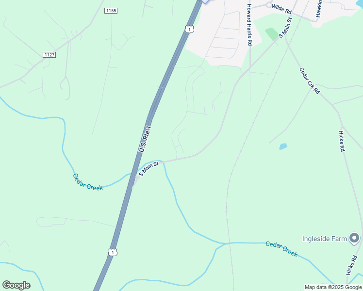 map of restaurants, bars, coffee shops, grocery stores, and more near 101 Blandford Street in Franklinton