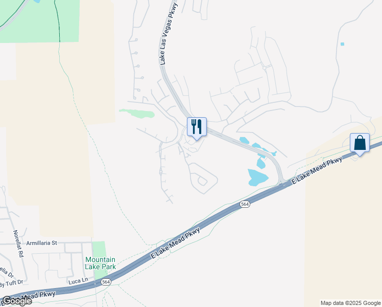 map of restaurants, bars, coffee shops, grocery stores, and more near 1252 Casa Palermo Circle in Henderson