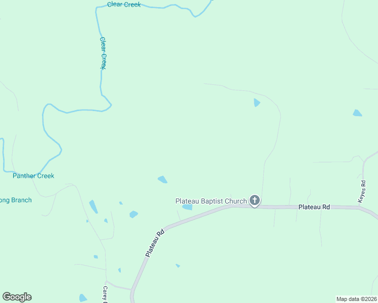 map of restaurants, bars, coffee shops, grocery stores, and more near 3358 Plateau Road in Crossville