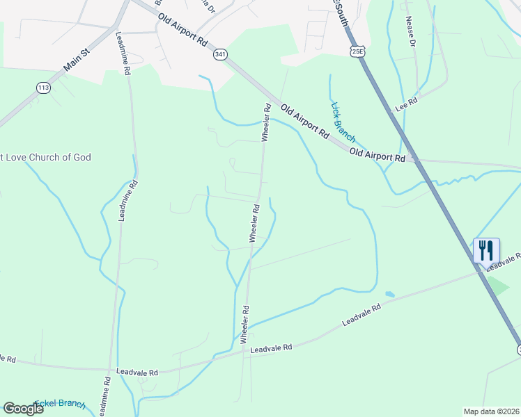 map of restaurants, bars, coffee shops, grocery stores, and more near 878 Wheeler Road in White Pine