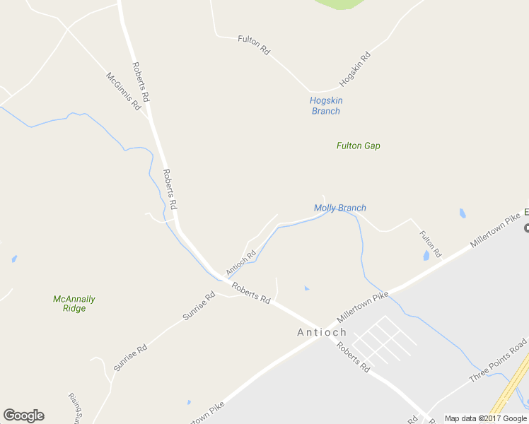 map of restaurants, bars, coffee shops, grocery stores, and more near 3708 Roberts Road in Corryton