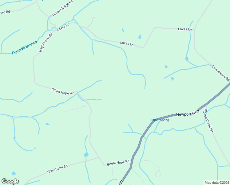 map of restaurants, bars, coffee shops, grocery stores, and more near 840 Bright Hope Road in Greeneville