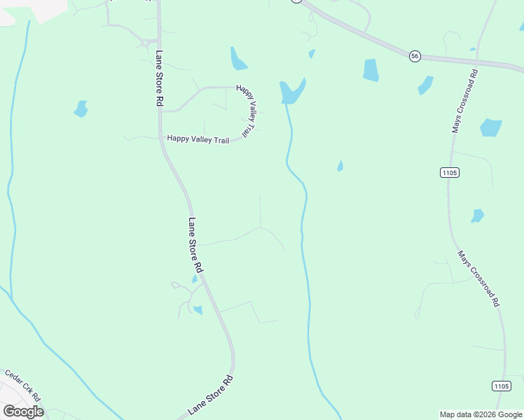 map of restaurants, bars, coffee shops, grocery stores, and more near 265 Happy Valley Trail in Franklinton