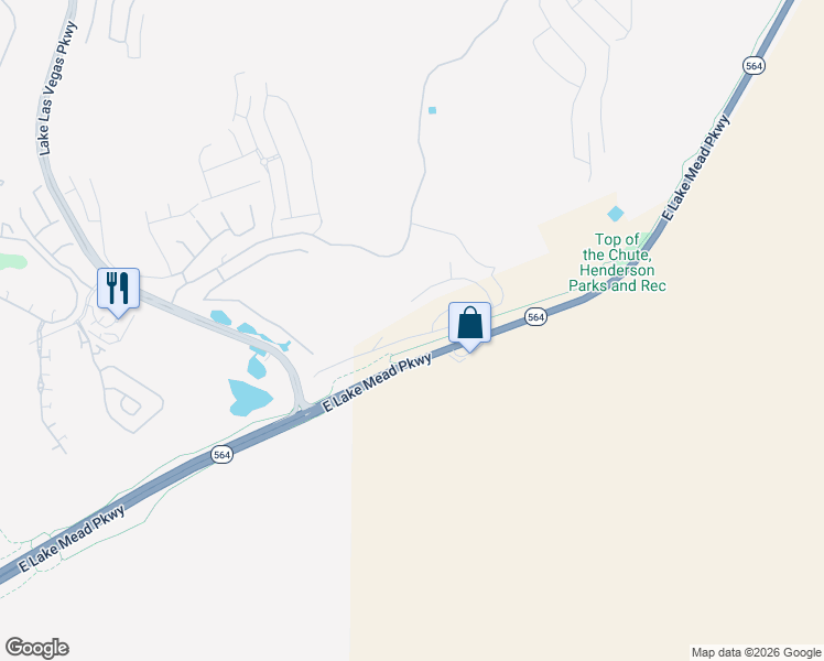 map of restaurants, bars, coffee shops, grocery stores, and more near 72 Via Montoro in Henderson