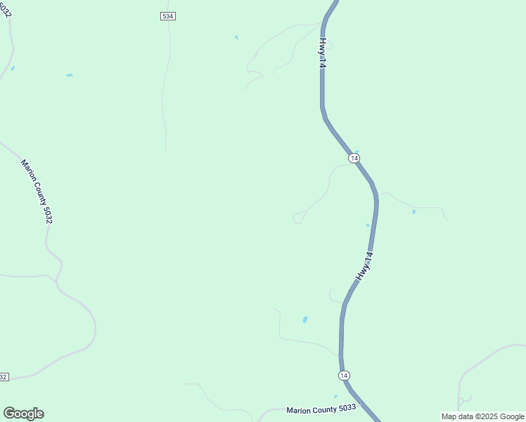 map of restaurants, bars, coffee shops, grocery stores, and more near 40 Misty Hollow Lane in Yellville