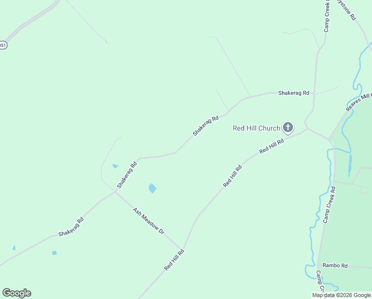 map of restaurants, bars, coffee shops, grocery stores, and more near 725 Shakerag Road in Greeneville