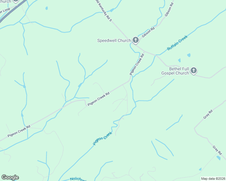 map of restaurants, bars, coffee shops, grocery stores, and more near 415 Pigeon Creek Rd in Greeneville