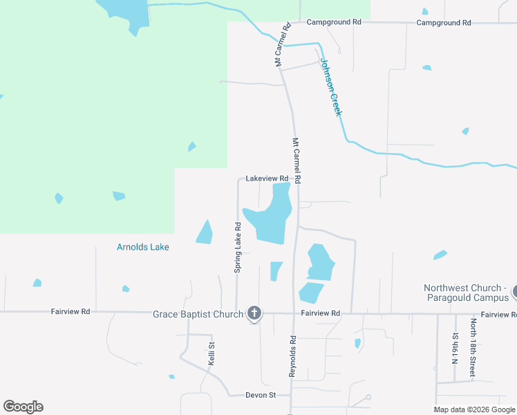 map of restaurants, bars, coffee shops, grocery stores, and more near 2500 N 29th St in Paragould