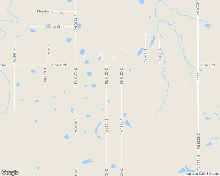 map of restaurants, bars, coffee shops, grocery stores, and more near 36155 South 4214 Road in Inola