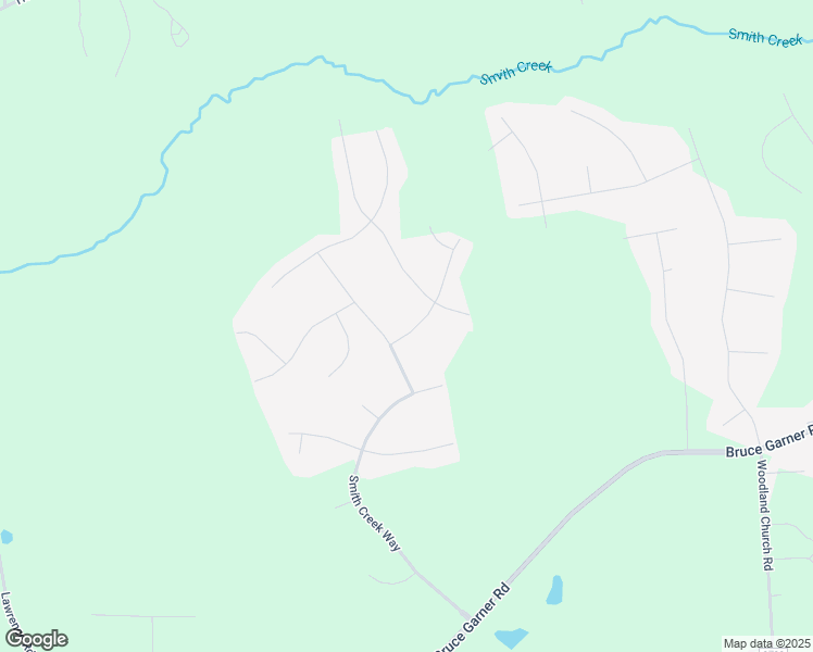 map of restaurants, bars, coffee shops, grocery stores, and more near 1203 New Grissom Way in Wake Forest