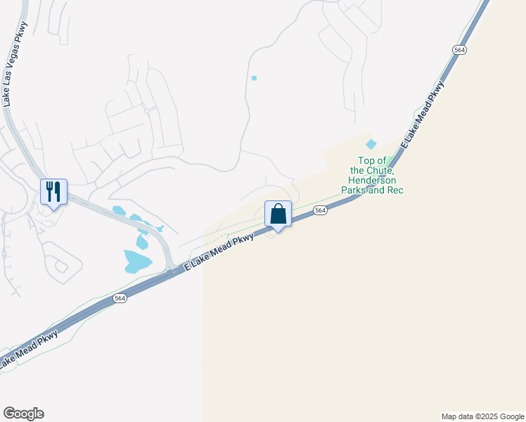 map of restaurants, bars, coffee shops, grocery stores, and more near 89 Via Franello in Henderson