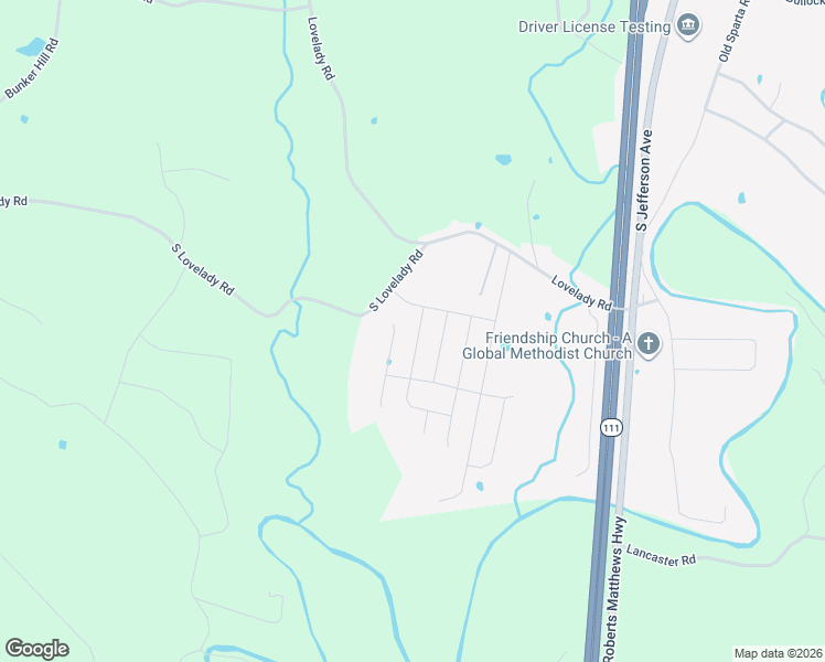 map of restaurants, bars, coffee shops, grocery stores, and more near 280 South Lovelady Road in Cookeville