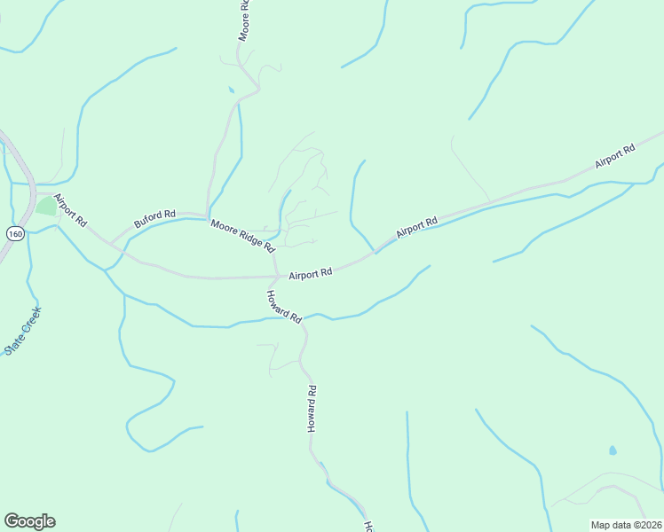 map of restaurants, bars, coffee shops, grocery stores, and more near 336 Airport Road in Bybee