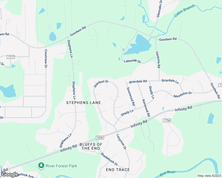 map of restaurants, bars, coffee shops, grocery stores, and more near 7 Stone Mill Place in Durham