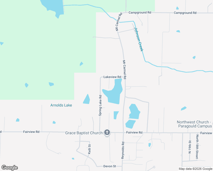 map of restaurants, bars, coffee shops, grocery stores, and more near 2500 N 29th St in Paragould