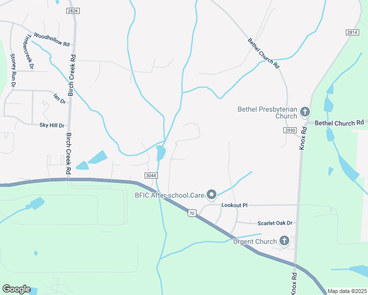 map of restaurants, bars, coffee shops, grocery stores, and more near 130 Sue Drive in McLeansville