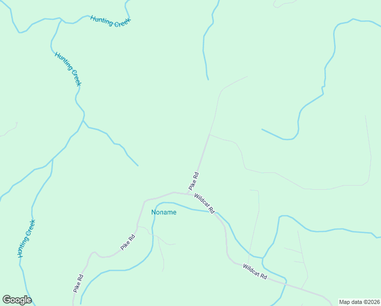 map of restaurants, bars, coffee shops, grocery stores, and more near 207 Pike Road in Moravian Falls