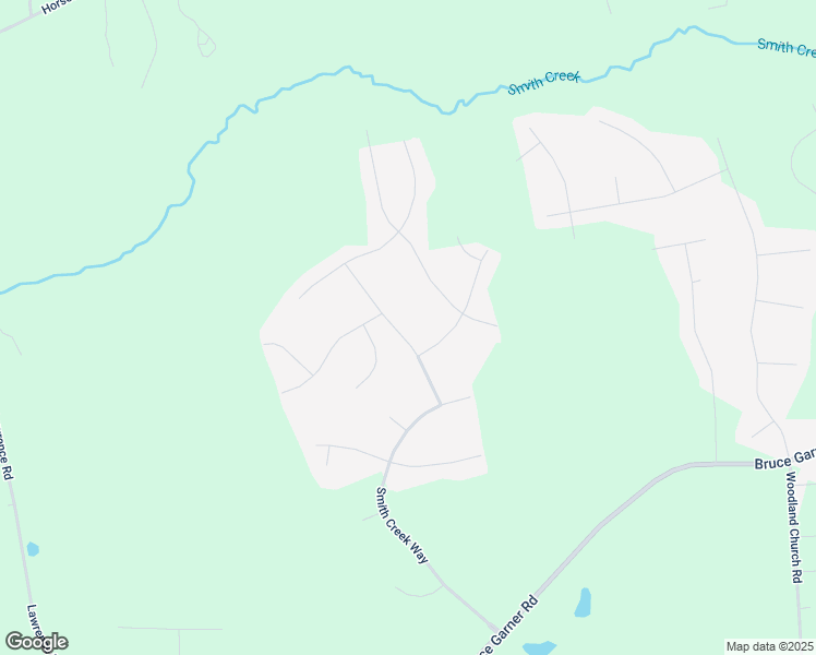 map of restaurants, bars, coffee shops, grocery stores, and more near 3586 Garner Terrace Way in Wake Forest