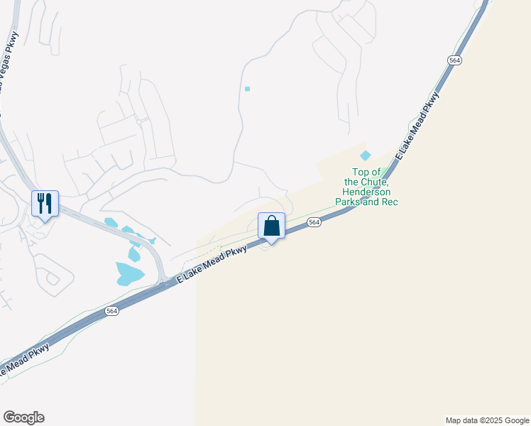 map of restaurants, bars, coffee shops, grocery stores, and more near 100 Via Franello in Henderson