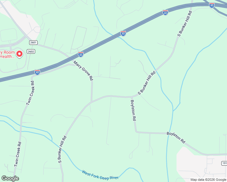 map of restaurants, bars, coffee shops, grocery stores, and more near 712 South Bunker Hill Road in Colfax