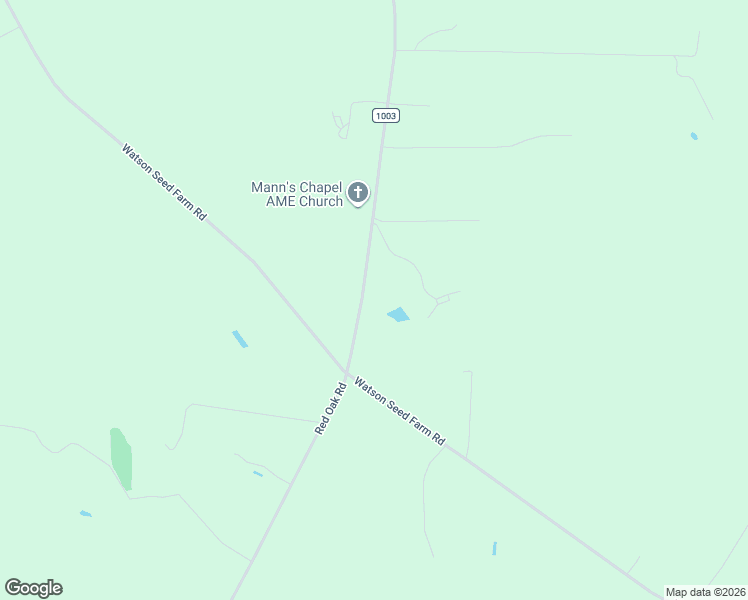 map of restaurants, bars, coffee shops, grocery stores, and more near 9819 Red Oak Road in Whitakers