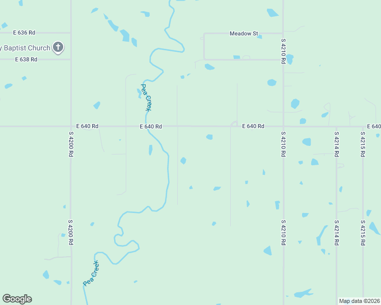 map of restaurants, bars, coffee shops, grocery stores, and more near 36087 South 4205 Road in Inola