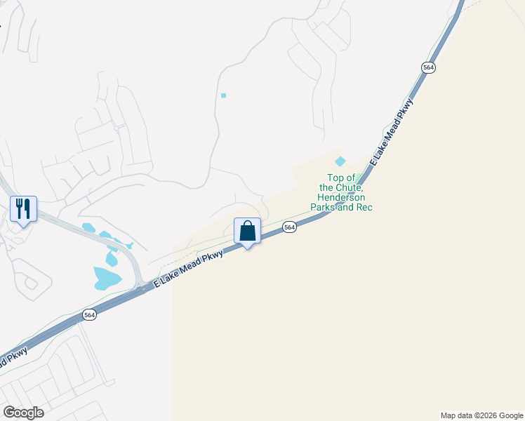 map of restaurants, bars, coffee shops, grocery stores, and more near 2320 East Lake Mead Parkway in Henderson