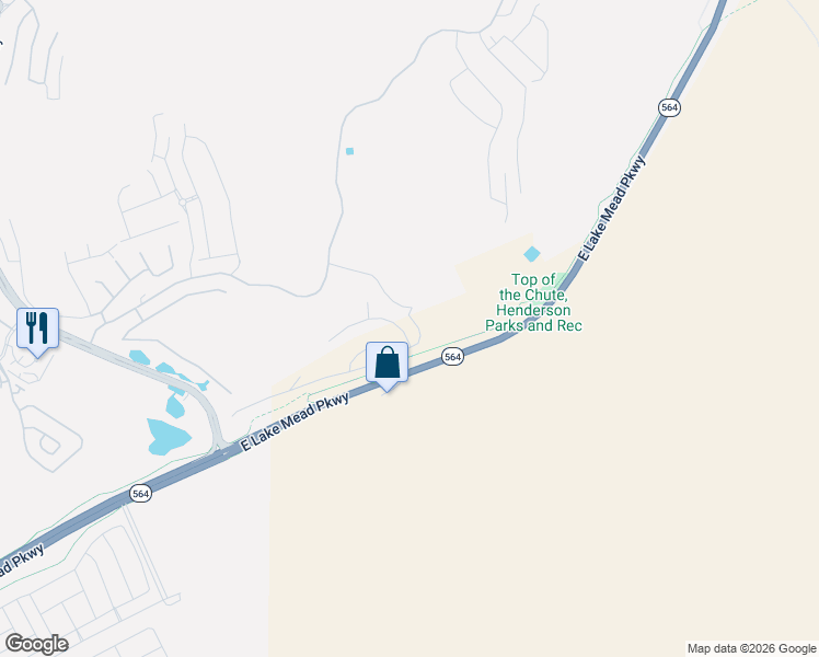 map of restaurants, bars, coffee shops, grocery stores, and more near 2320 East Lake Mead Parkway in Henderson