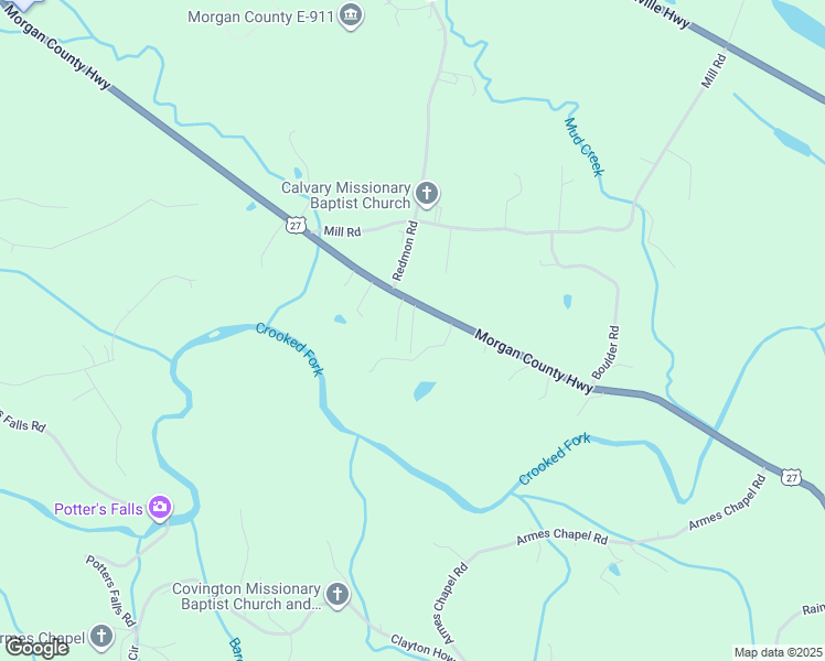 map of restaurants, bars, coffee shops, grocery stores, and more near 3225 Morgan County Highway in Wartburg