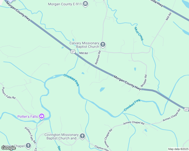 map of restaurants, bars, coffee shops, grocery stores, and more near 3225 Morgan County Highway in Wartburg
