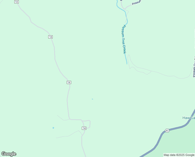 map of restaurants, bars, coffee shops, grocery stores, and more near County Road 14 in Green Forest