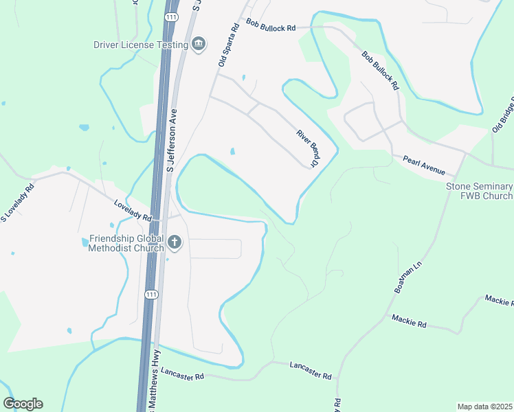 map of restaurants, bars, coffee shops, grocery stores, and more near 5445 Indian Trail in Cookeville