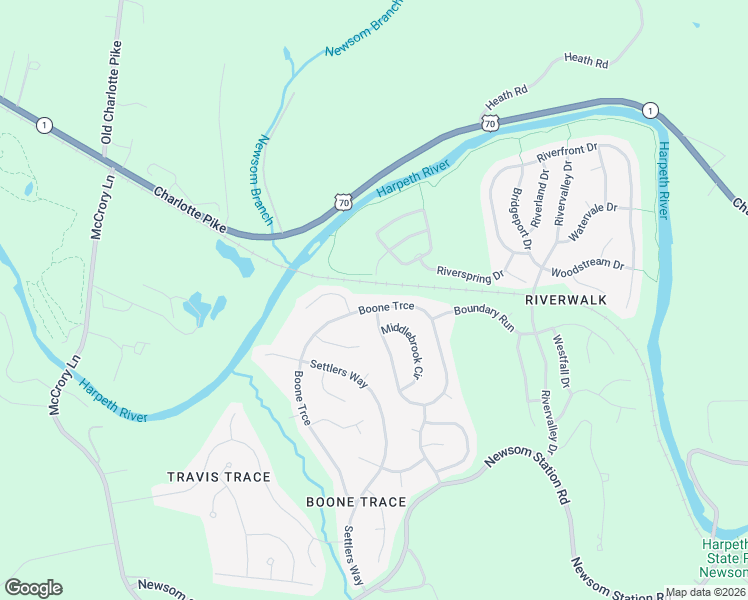 map of restaurants, bars, coffee shops, grocery stores, and more near 8061 Boone Trce in Nashville